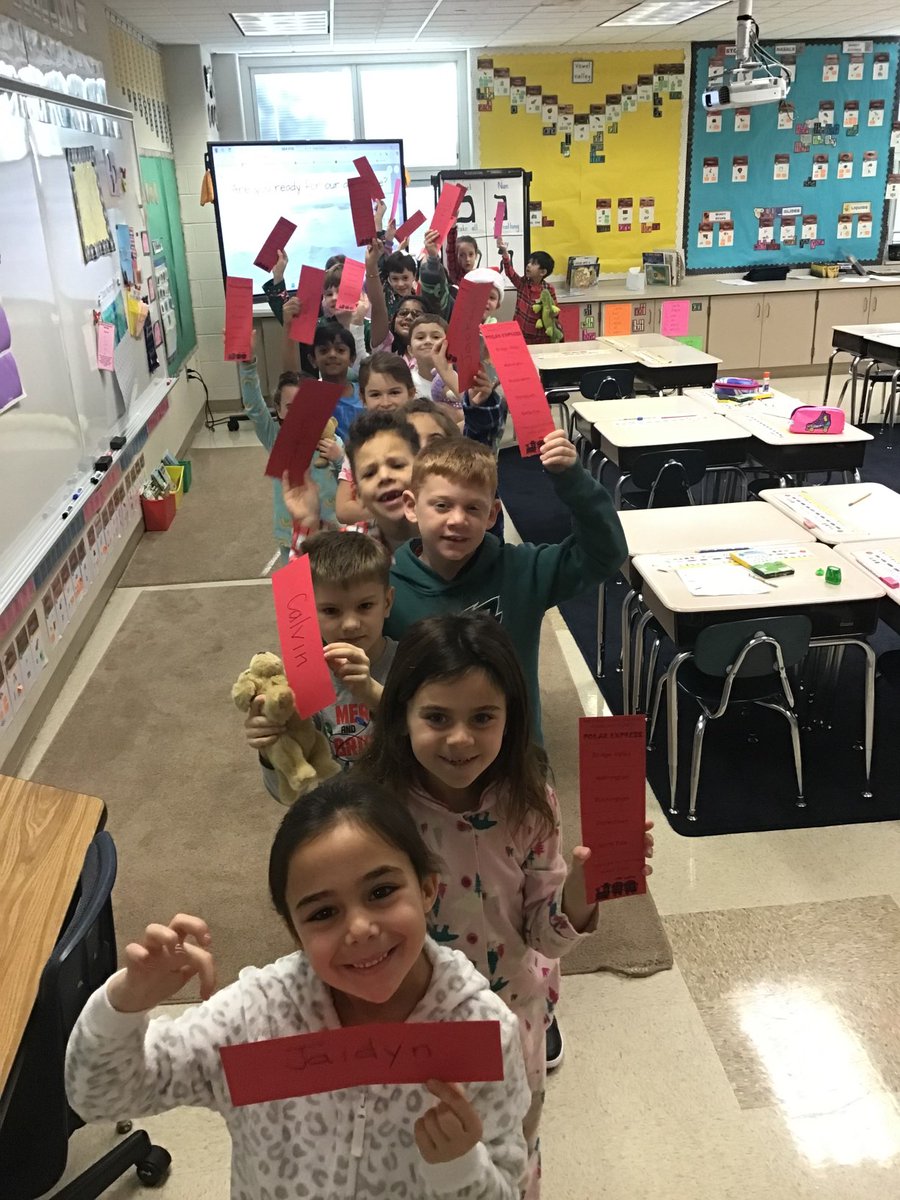 ALL ABOARD! I had an AMAZING time on the Polar Express. One of our favorite traditions for our first graders at BVE.