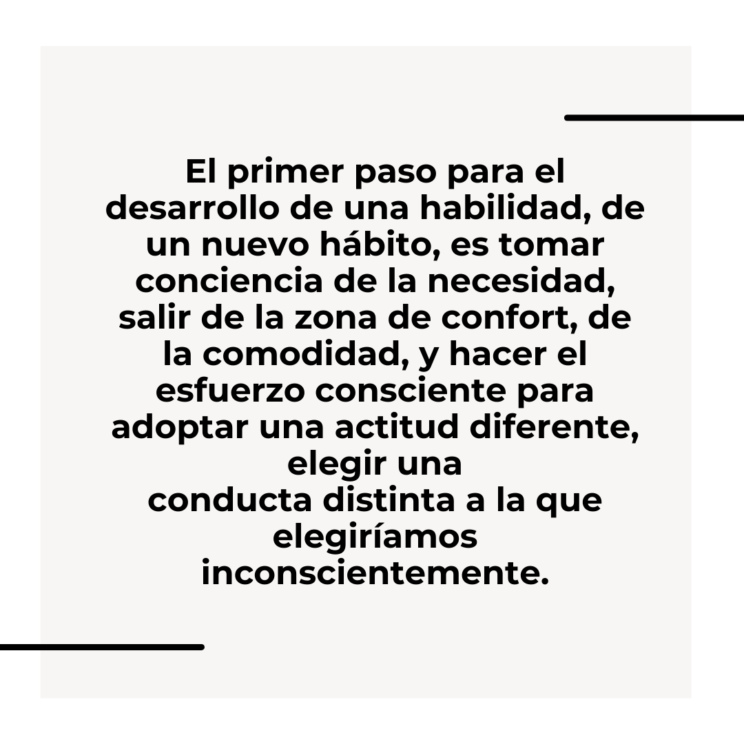 PM4_Results's tweet photo. #PM4RLeadership |  💡🧠 El primer paso para el desarrollo de una habilidad, de un nuevo hábito, es tomar conciencia de la necesidad, salir de la zona de confort, de la comodidad, y hacer el esfuerzo consciente para adoptar una actitud diferente 💪.

#PM4R #BIDAcademy #AcademiaBID https://t.co/cYBMyBQ7zg