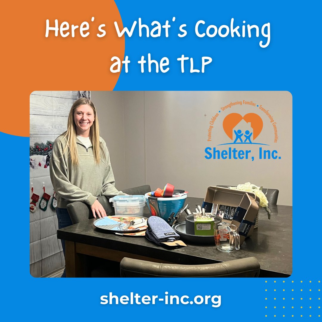 We are so grateful for staff that go the extra mile, including our Residential Director, Caitlyn Lierman, for fulfilling the TLP's wish list for their 'Basics of Cooking' group.

This group focuses on learning essential cooking skills. We can't wait to see what they cook up!