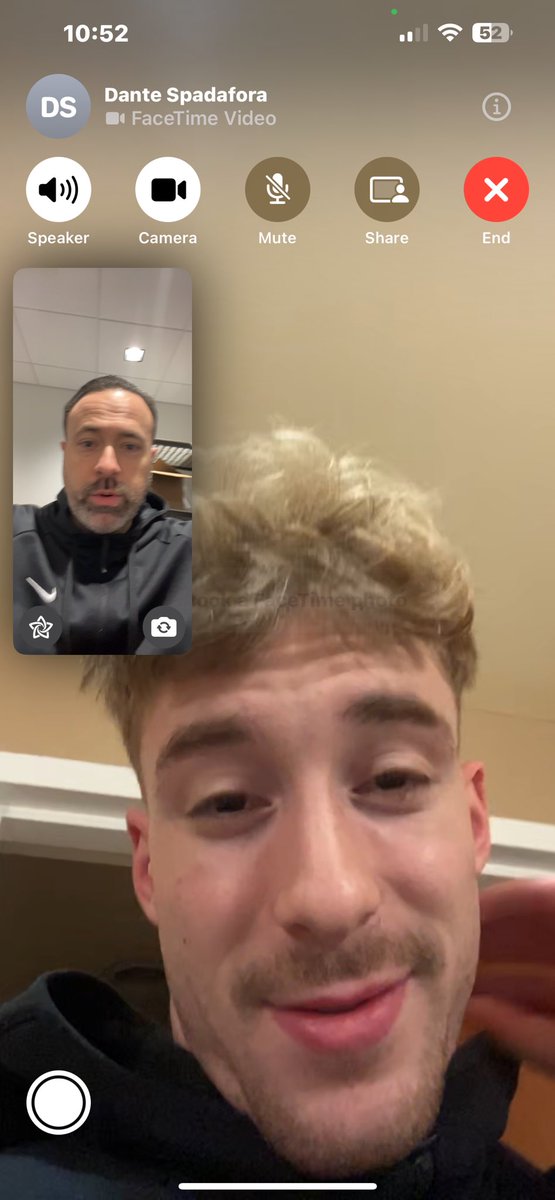 My guy right here. FaceTime call when he’s in Vegas . <a href="/DanteSpadafora/">Dante Spadafora</a> 
Proud of you. Keep going