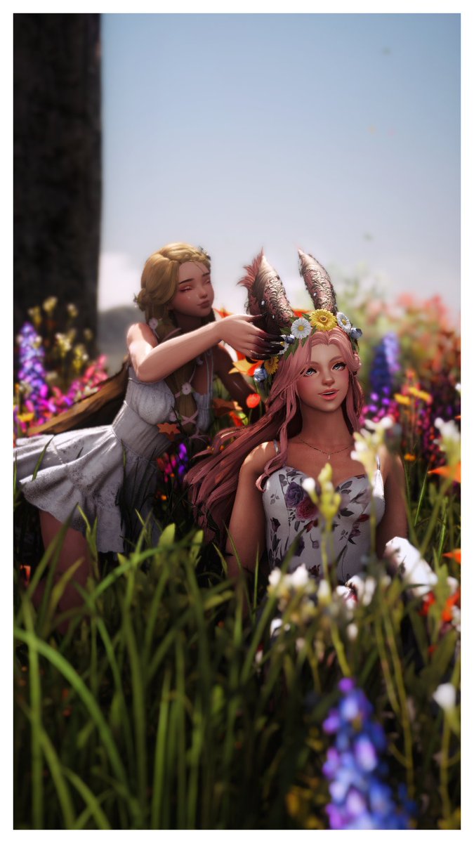 lavendertea_Ily's tweet image. Like a flower in the sun, spreading its petals, so too will you bloom 🌸

#Whimwed
W/ @JulietteFFXIV 🤍