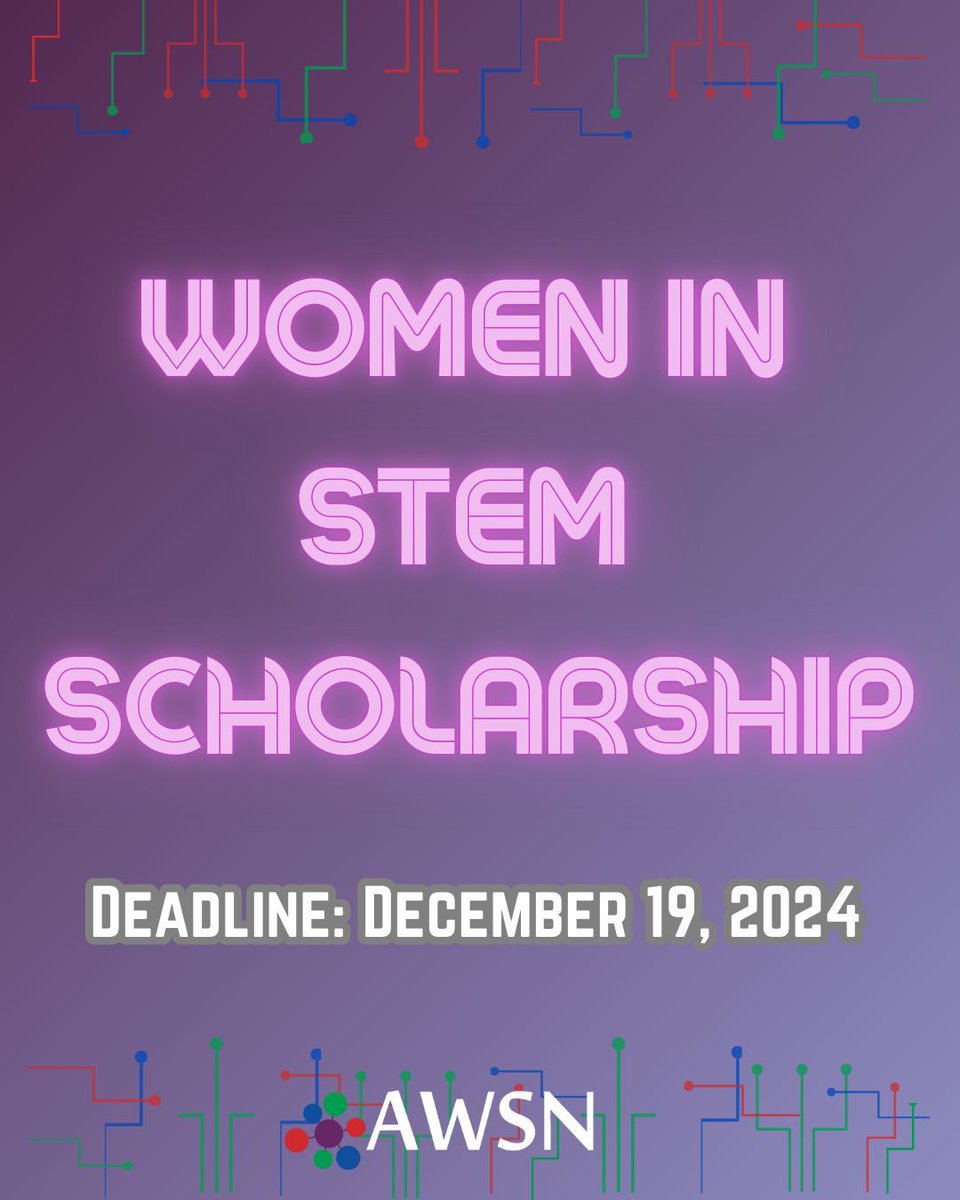 Have you applied? The Government of Alberta Women in STEM scholarship application deadline is December 19, 2024. Check out buff.ly/3LVQago to learn more.