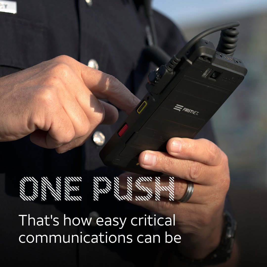 Extend your communication reach. See how MCPTT is shaping the future of public safety. my.firstnet.com/1ba07d2e #MCPTT #Technology #FirstResponders