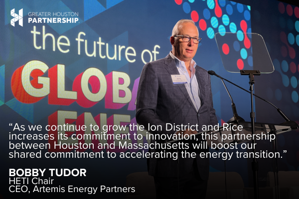 Greater Houston Partnership (@ghpartnership) on Twitter photo .<a href="/RiceUniversity/">Rice University</a> is partnering with <a href="/GreentownLabs/">Greentown Labs</a> to accelerate climate tech innovation in Houston, supported by a $4M investment and leadership from <a href="/htx_energy/">Houston Energy Transition Initiative (HETI)</a> Chair Bobby Tudor, HETI's Jane Stricker and former Partnership CEO Bob Harvey.
➡️Read more: ow.ly/Oy6o50UtnMV .<a href="/RiceUniversity/">Rice University</a> is partnering with <a href="/GreentownLabs/">Greentown Labs</a> to accelerate climate tech innovation in Houston, supported by a $4M investment and leadership from <a href="/htx_energy/">Houston Energy Transition Initiative (HETI)</a> Chair Bobby Tudor, HETI's Jane Stricker and former Partnership CEO Bob Harvey.
➡️Read more: ow.ly/Oy6o50UtnMV