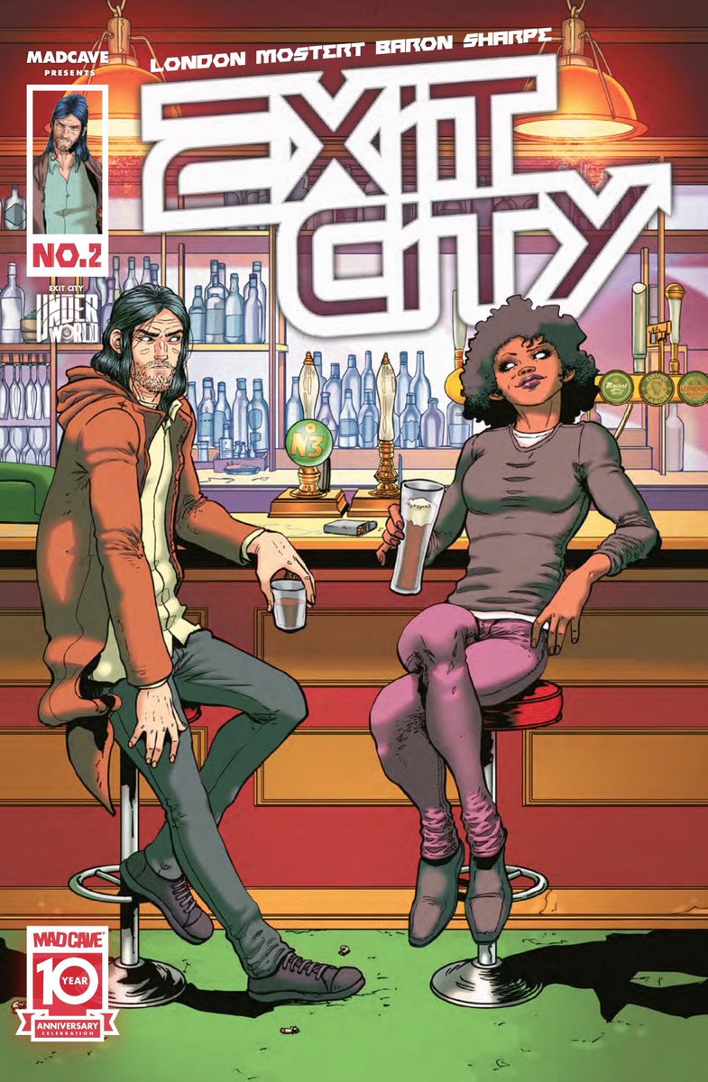 MarkLondonMCS's tweet image. @JacobDPalermo thanks for the review. 

“Exit City #2: The plot thickens with an added layer of surprise and an echo from long ago. The kind that give McCormick the layer of development I’ve long needed.” 8.5/10
@MadCaveStudios