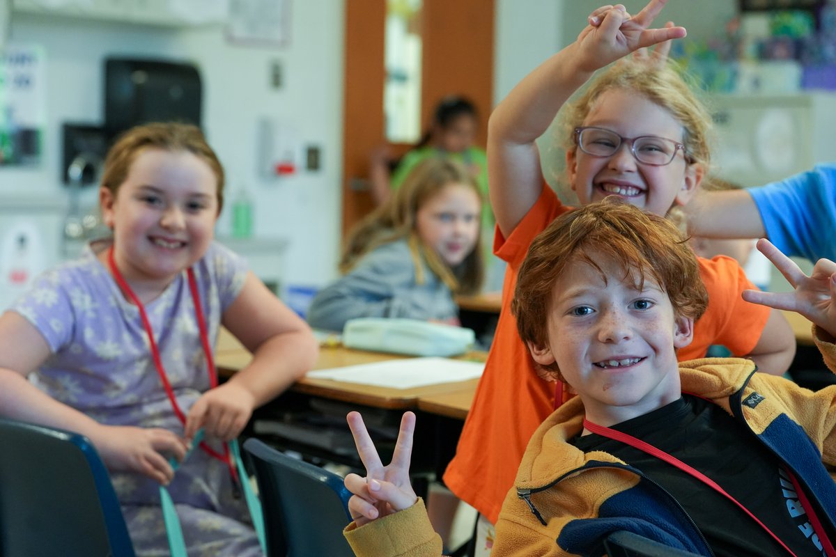 GCSchoolsNC's tweet photo. #GCSWrapped | We are counting down to 2025 with our top stories of the year! In 2025, Oak Ridge Elementary will honor its 100-year anniversary. They have that and more to celebrate. Hear more from Principal Penny Loschin: https://t.co/24Gb3tIO7V https://t.co/Fz6Y5ConAS