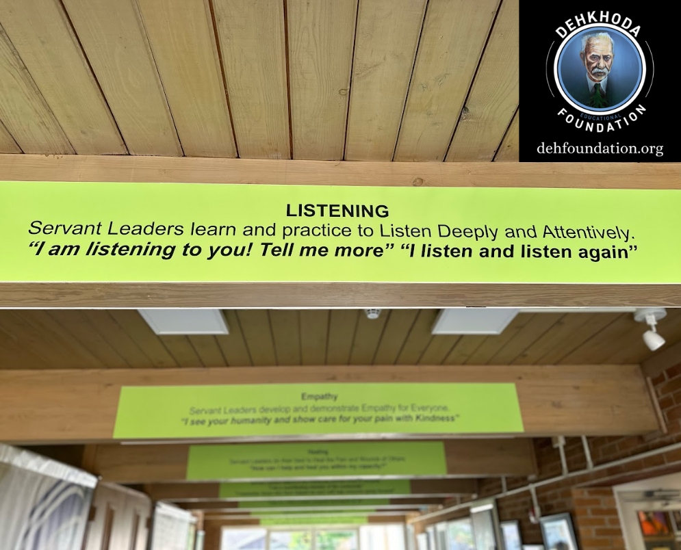 Listening is crucial for fostering understanding, deepening personal growth, and strengthening connections with others and ourselves. It opens the door to guidance, wisdom, and a stronger foundation in life. Visit us today!
#InternationalServantLeadersMuseum
#ServantLeadership