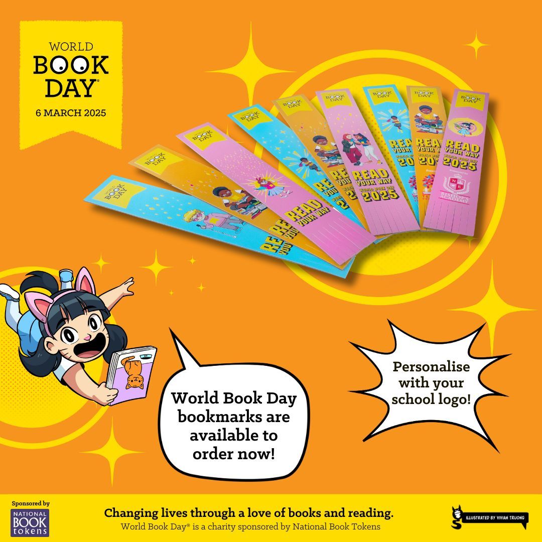Schools, make the reading experience more fun with our exclusive World Book Day bookmarks!

📚 Made from recycled leather and printed with environmentally friendly inks
📚 Personalise with your school colours and logo
📚 10% of every sale is donated to our charity

Starting price