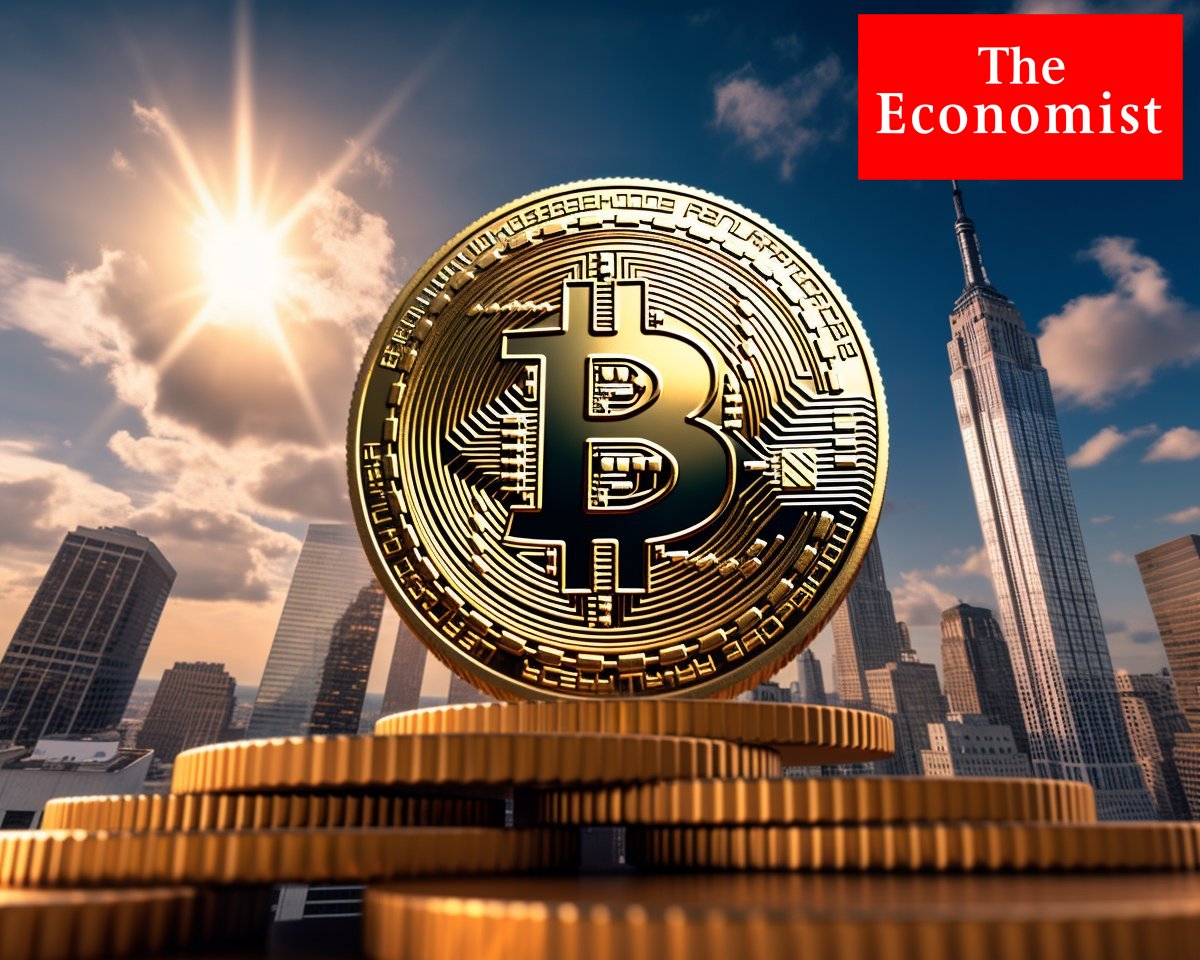 BitcoinArchive's tweet photo. JUST IN: The Economist says Bitcoin is back, and it is strengthening the link between digital assets and mainstream finance. https://t.co/bJrbFGePgD