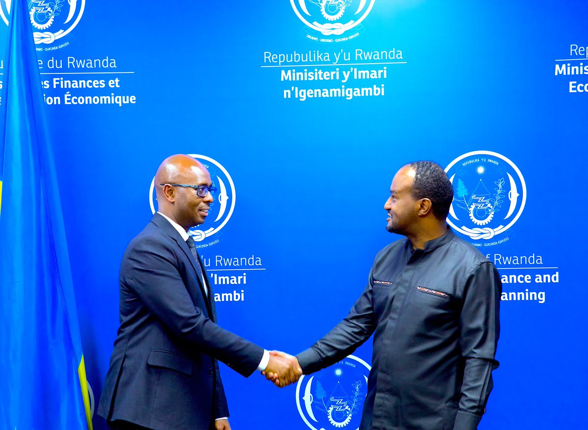 Ministry of Finance & Economic Planning (@rwandafinance) on Twitter photo Minister <a href="/yusuf_murangwa/">Yusuf Murangwa</a> today welcomed Dagmawi Habte-Selassie, <a href="/IFAD/">International Fund for Agricultural Development</a> Country Director for Rwanda and Burundi, for a courtesy call. They discussed the expansion of <a href="/IFAD/">International Fund for Agricultural Development</a>'s portfolio and explored how Rwanda can pilot the use of the partial credit guarantee to leverage market Minister <a href="/yusuf_murangwa/">Yusuf Murangwa</a> today welcomed Dagmawi Habte-Selassie, <a href="/IFAD/">International Fund for Agricultural Development</a> Country Director for Rwanda and Burundi, for a courtesy call. They discussed the expansion of <a href="/IFAD/">International Fund for Agricultural Development</a>'s portfolio and explored how Rwanda can pilot the use of the partial credit guarantee to leverage market