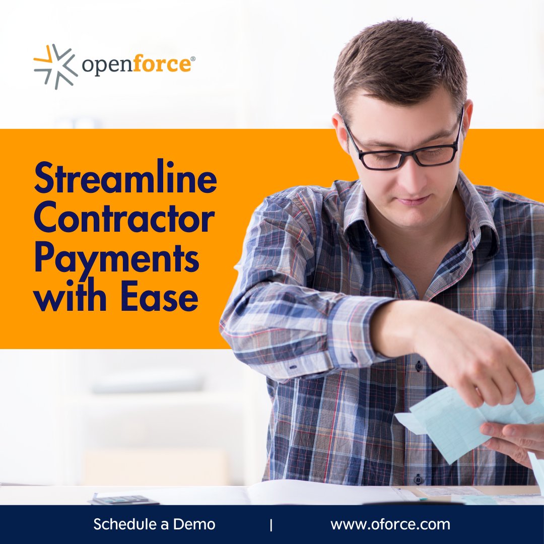 OpenforceTech's tweet image. Timely, accurate payments build trust. Openforce’s platform simplifies settlements for seamless, reliable contractor payments every time. Trusted payments = happier contractors.

👉 See how it works: bit.ly/3OXurFT

#Payments #ContractorSuccess