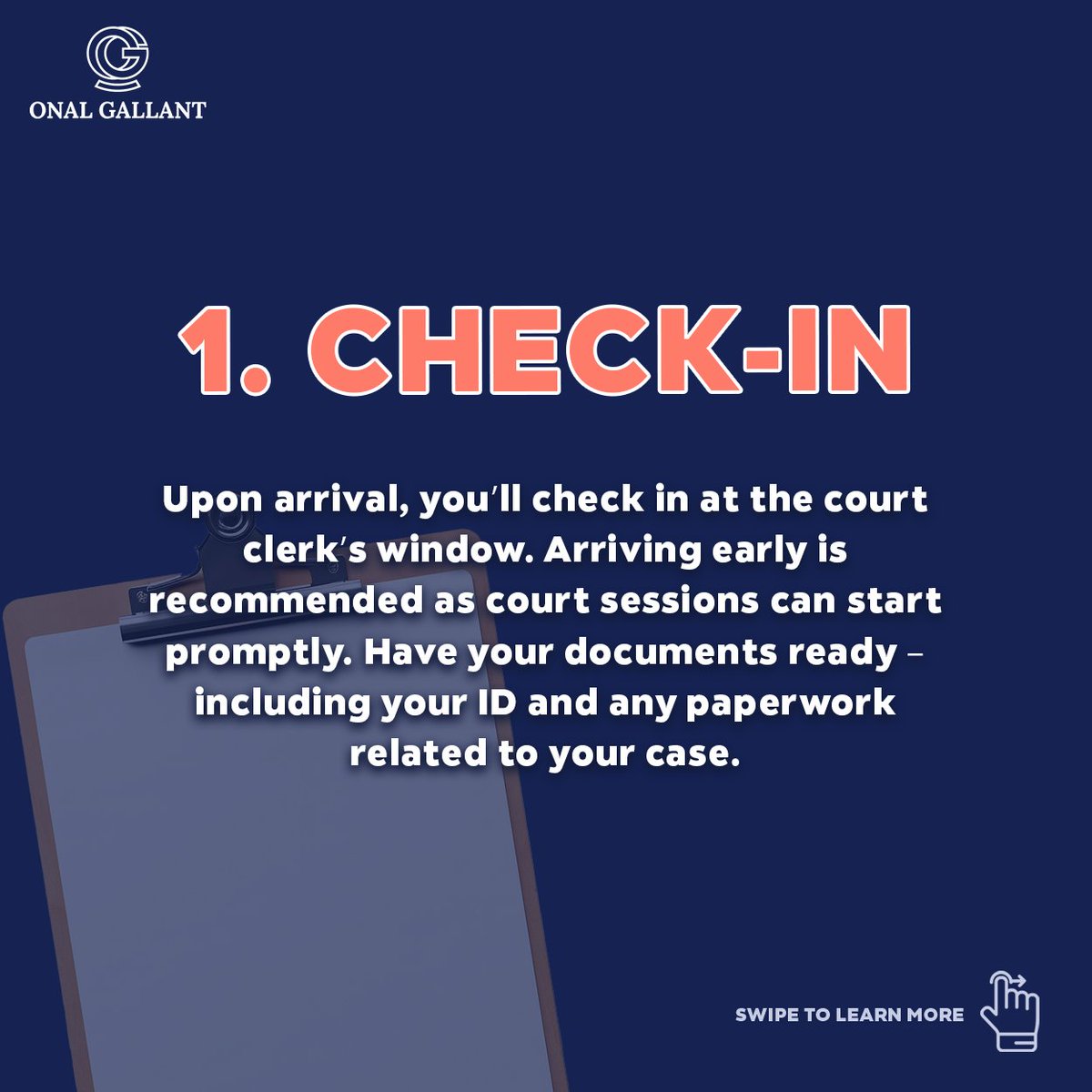 Onalgallant's tweet photo. Feeling overwhelmed by the immigration court process? 🤔

Swipe through to learn about the key stages, from check-in to the final decision. Remember, understanding the process can help alleviate stress. https://t.co/UWMNVs0tYS