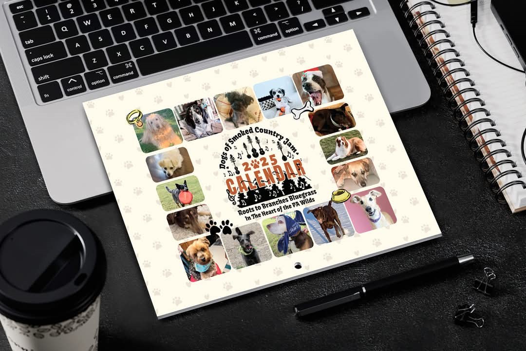LupusPDVregion's tweet photo. The 2025 Dogs of Smoked Country Jam calendar is here! 🐾 Perfect gifts for family &amp; friends, with proceeds supporting the Lupus Foundation of America.

🛒 Order now: https://t.co/MojQA9C3h4 https://t.co/kBafjNE4R2