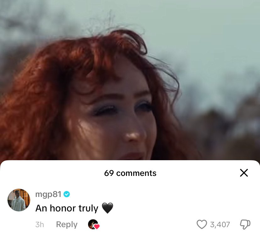 Morten Gamst Pedersen saying it's an honour that one of Chappell Roan's chickens is named after him.