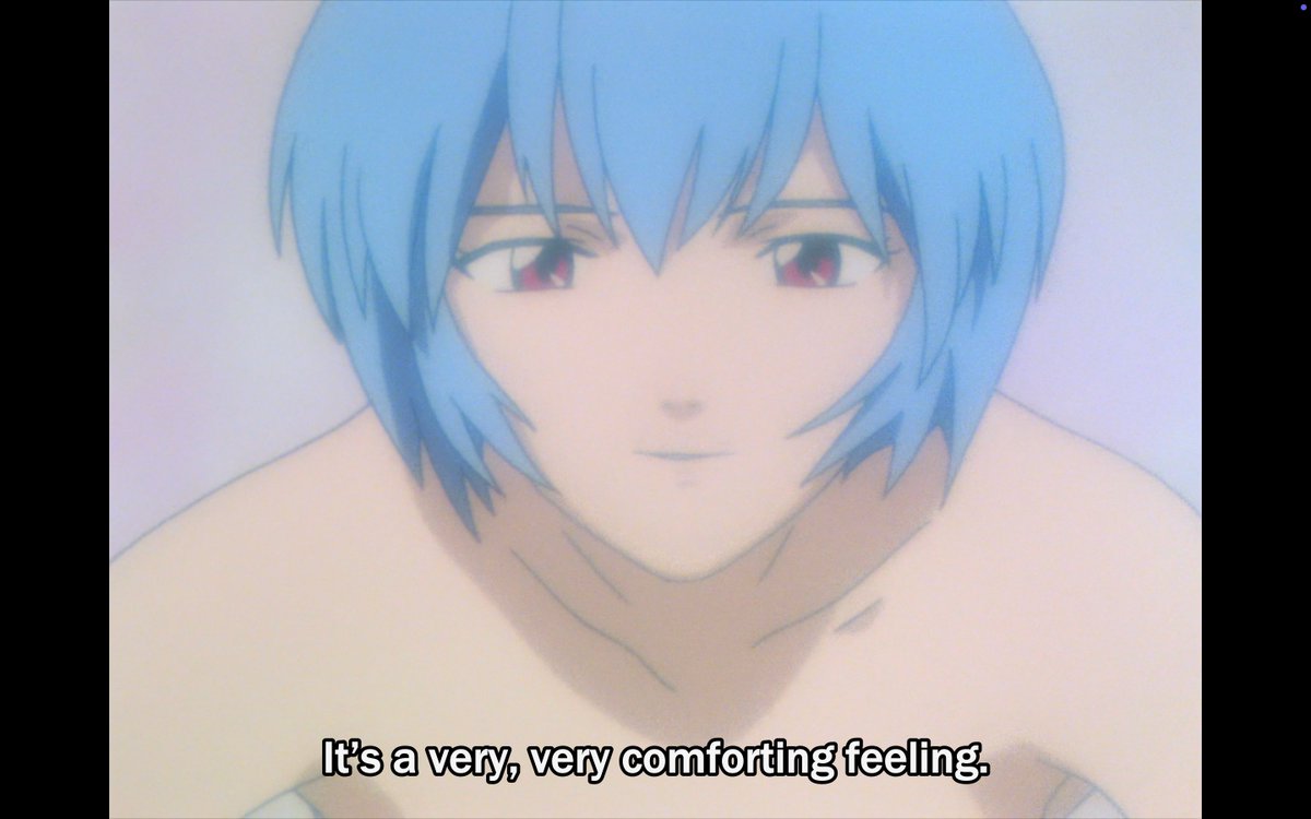 Tharizdun03's tweet image. Shinji sees sex as a way to &quot;become one&quot; with others, blending Misato, Asuka, and Rei into a bland, homogenized soup of women. But becoming one with others is not the same as actually knowing and being with others as individuals; a theme that comes back big-time in End of Eva.