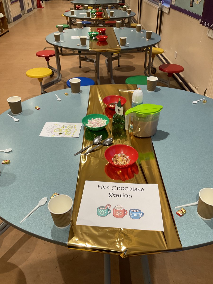 A busy day at Crofty! Starting with our House of the Term Reward- a hot chocolate station! Congratulations to Turnhigh House for earning the most House points by demonstrating our School Values this term: Ready, Respectful, Responsible. 
#thecroftyway
#beallyoucanbe
