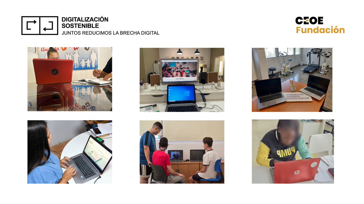 Fundacion_Ceoe's tweet image. 📣 #DigitalizaciónSostenible💻sigue impulsando el impacto social y ambiental♻️, apoyando la labor de entidades sociales

Hoy destacamos algunas🤝@NahiaAsociacion, 
🫁@FOlivermayorfq,🎶#dtproject,🏠#CruzBlanca,👩‍👧 @Anchieta_Educa,🧒 #AsociaciónPerenquén

➡️fundacionceoe.es/proyectos/proy…