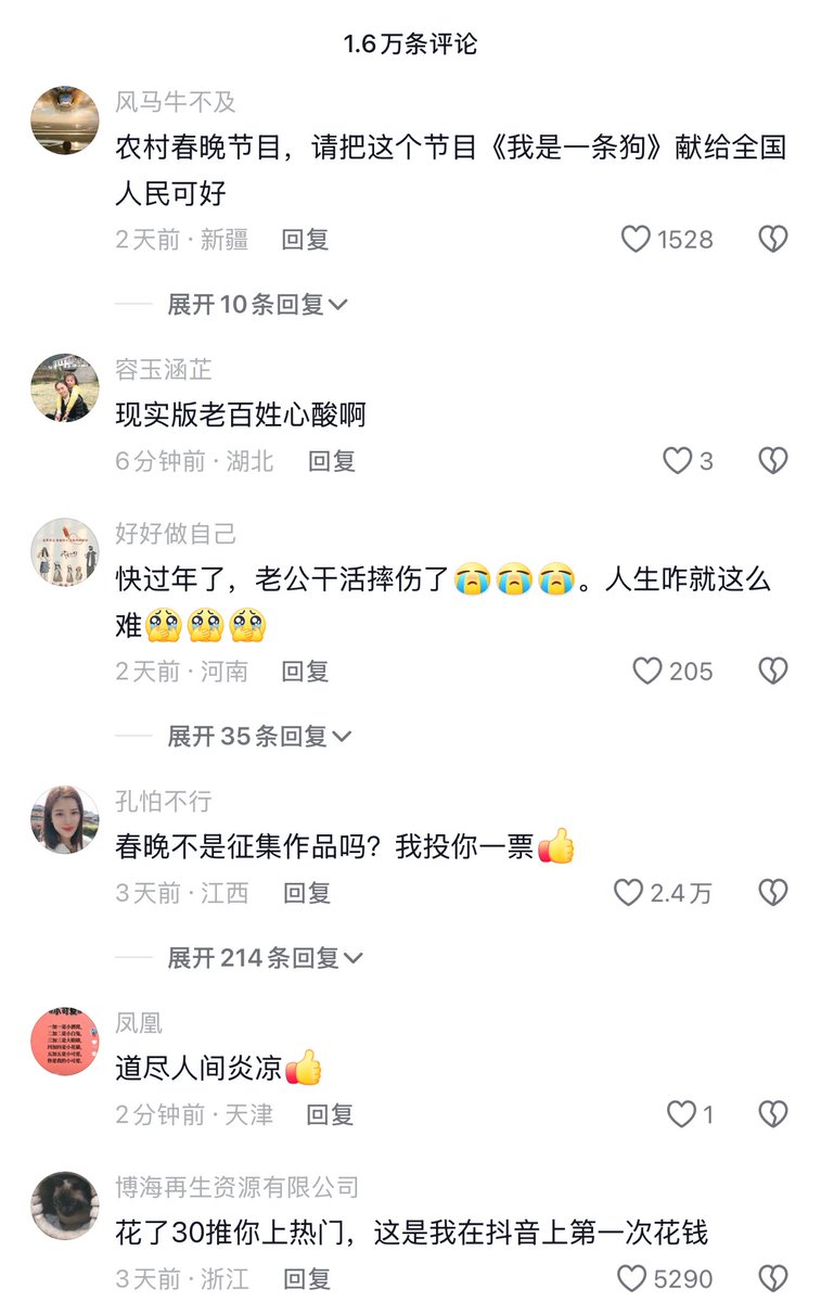 whyyoutouzhele's tweet photo. 12月16日，河南。一名女子发视频，将中国人忙碌、恐慌、贫穷的一生喻做一条狗，引发无数网友的共鸣。 https://t.co/GOWeT9f3r6
