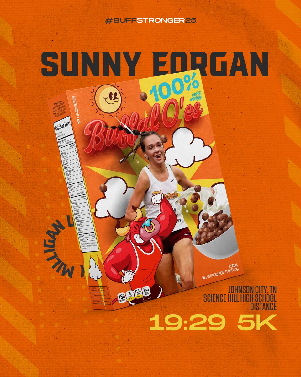 Join us in welcoming 𝙎𝙐𝙉𝙉𝙔 𝙀𝙊𝙍𝙂𝘼𝙉 to Milligan University! 

🦬🦬🦬 | #YMFR | #BuffStronger25