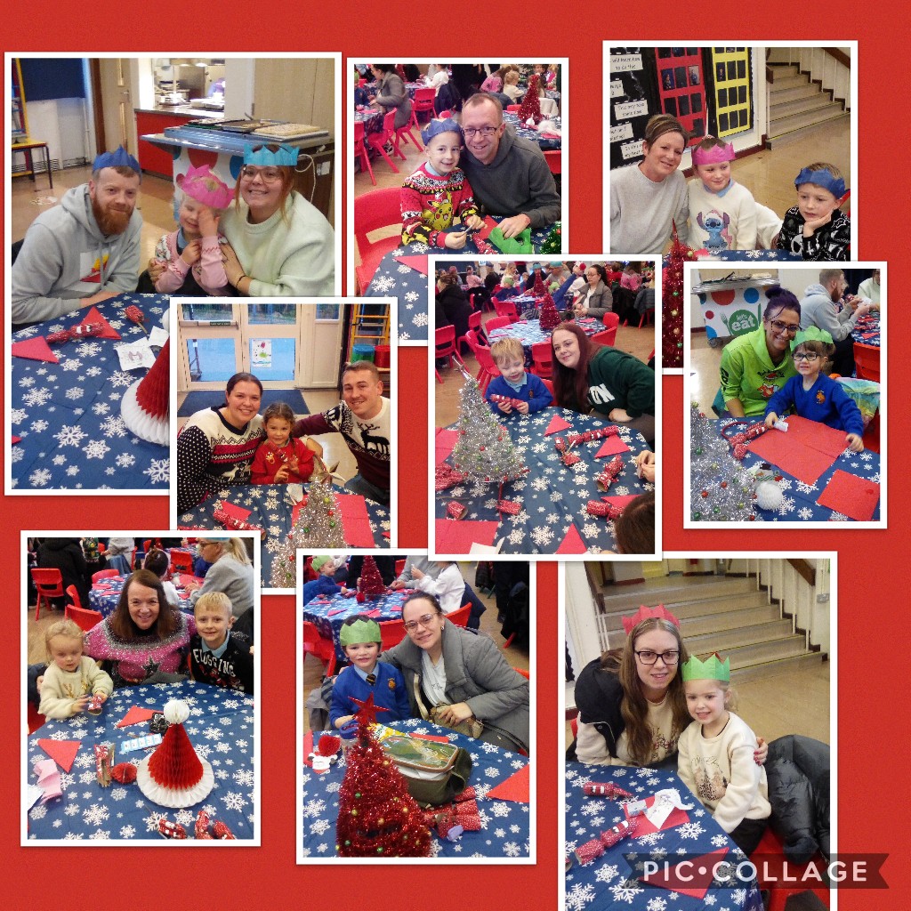 All learners had a wonderful Christmas Lunch in school yesterday with our families and friends.