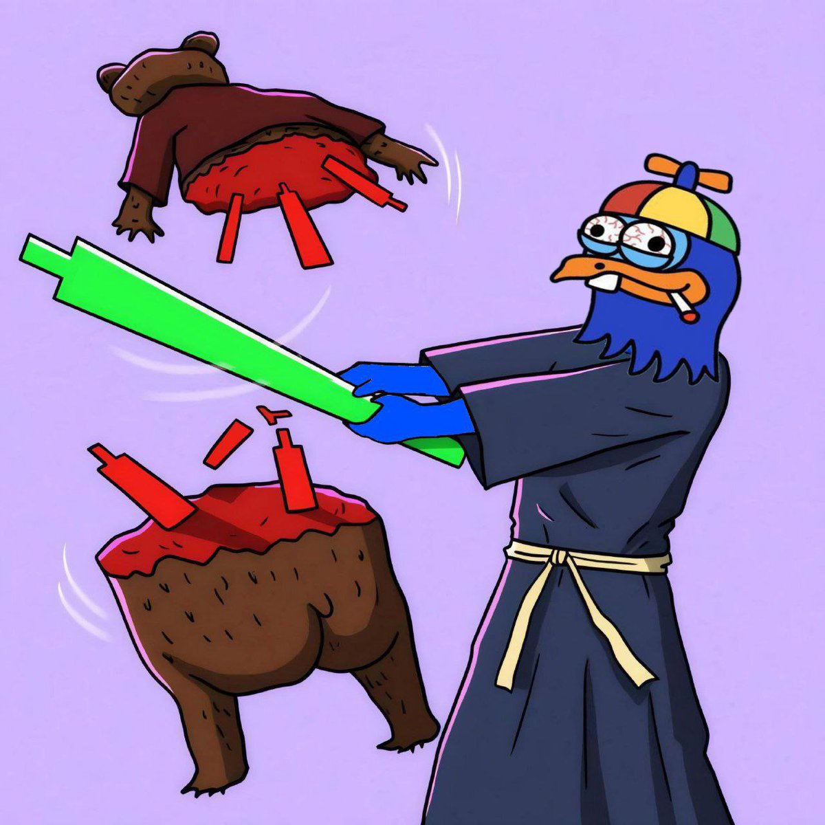 FLOCKYsol's tweet image. $FLOCKY is here to kill all the Solana JEETS.