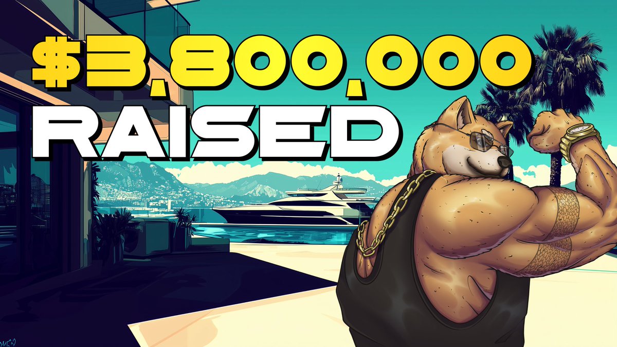DogenMeme's tweet photo. AND ANOTHER ONE 😎😎😎

DOGEN has raised $3,800,000 in the Presale!

L to the F to the G🔥🔥🔥🔥🔥🔥

https://t.co/r85Qe0zozx https://t.co/p9NVT8dU0K