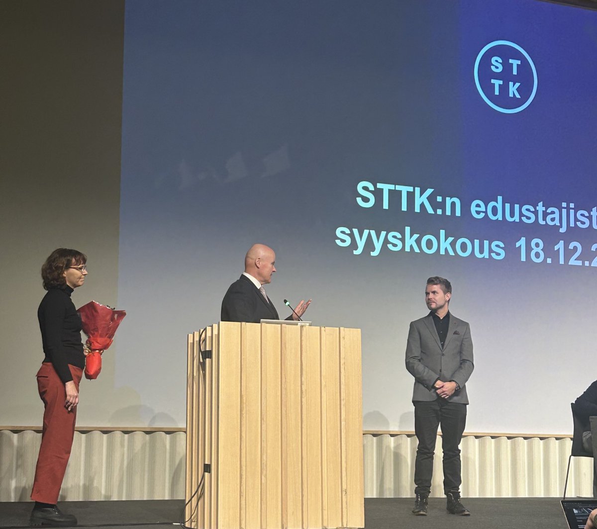 SPALin Patrick Tiainen on STTK:n vuoden Tulevaisuuden tekijä. Onnea! 🤩Kertakaikkisen upeaa, että Patrickin kaltaisia fiksuja, osaavia ja aikaansaavia nuoria on mukana viemässä ay-liikettä eteenpäin. 

<a href="/STTKMikonkatu/">STTK</a> <a href="/SPAL_ry/">Suomen pelastusalan ammattilaiset SPAL</a> <a href="/Jyty_ry/">Ammattiliitto Jyty</a>