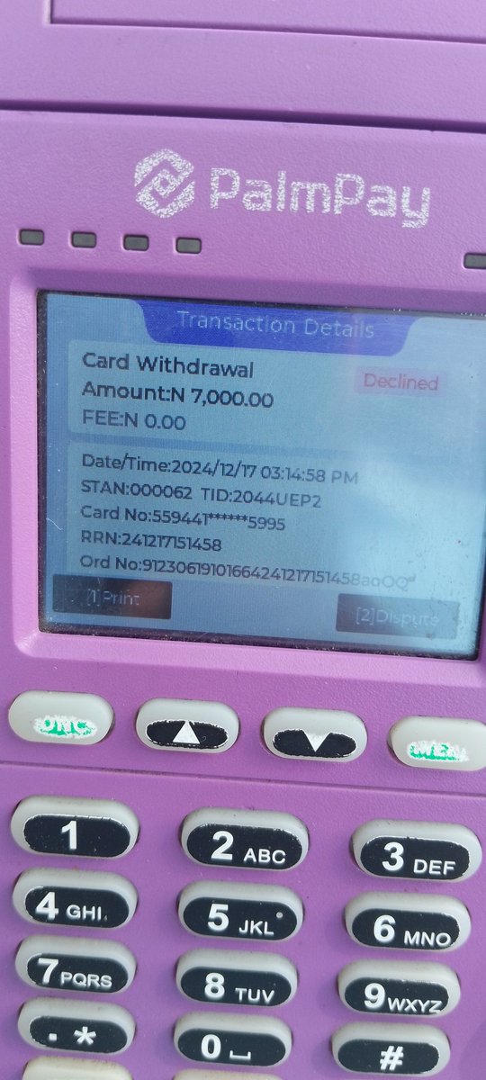 EpicalBreed's tweet photo. I made a transaction yesterday afternoon,via a POS vendor with my wema bank Mastercard and I was debited for a failed transaction. Pls kindly reverse my money,this is a very odd season to do this to me.
Thank in anticipation of you speedy attention.
@alat_ng 
@wemabank https://t.co/Hfiku5nqQC