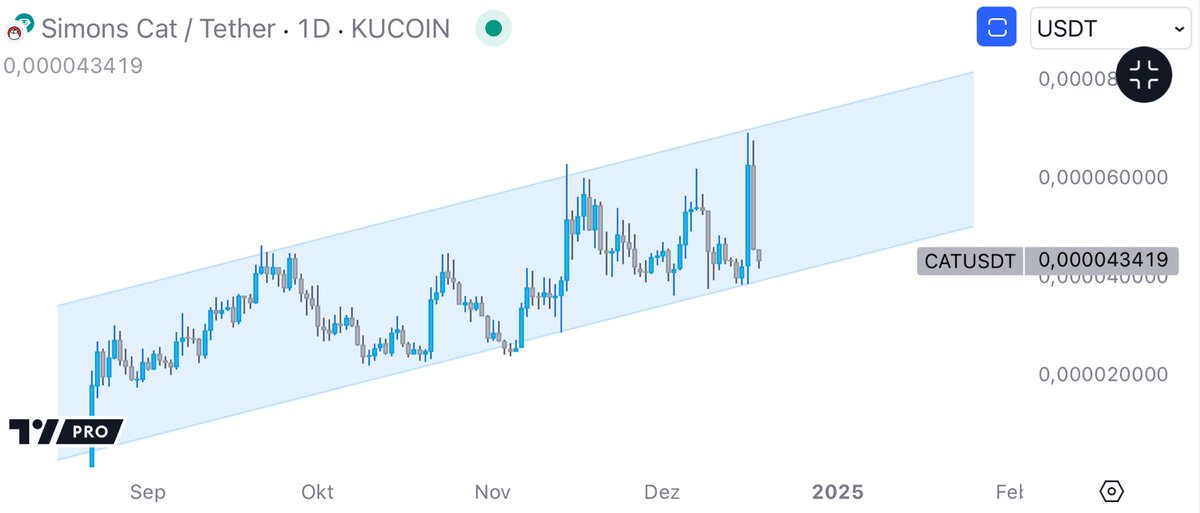 MuroCrypto's tweet image. Added $CAT @SimonsCat 

It just got listed at Binance and Bybit spot

Makes only sense that it goes higher as long as market stays stable