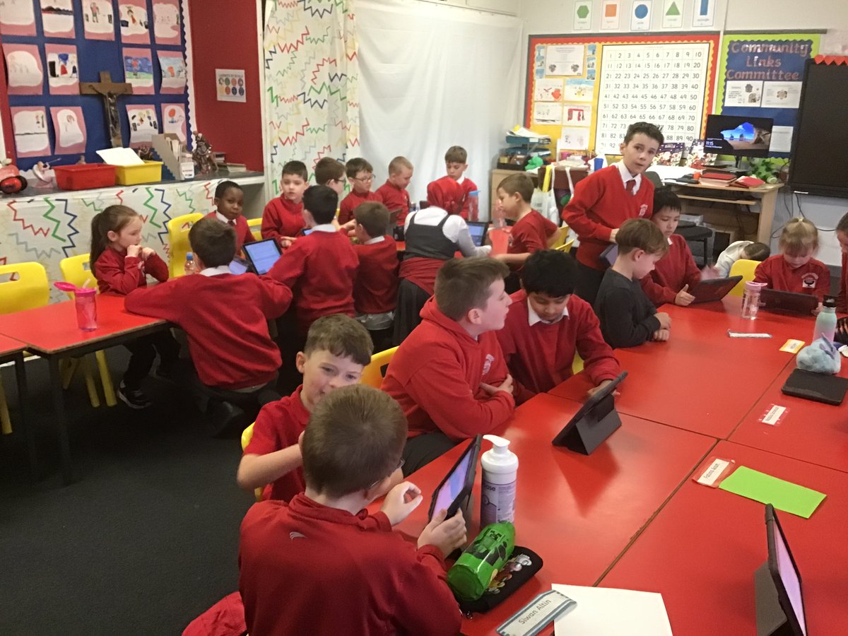 MrsScottCCPS's tweet photo. P6 teaming up with P2 to support them with their Literacy skills!😀@CorpusChristi_K https://t.co/Ucl81ytjoa