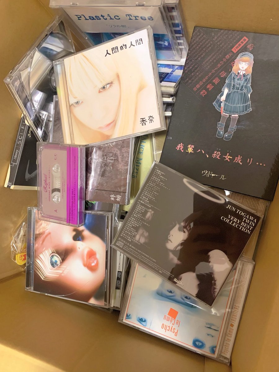 開かずのクローゼットから 20〜30年前に聞いてた音楽(主にV系)のCD&
