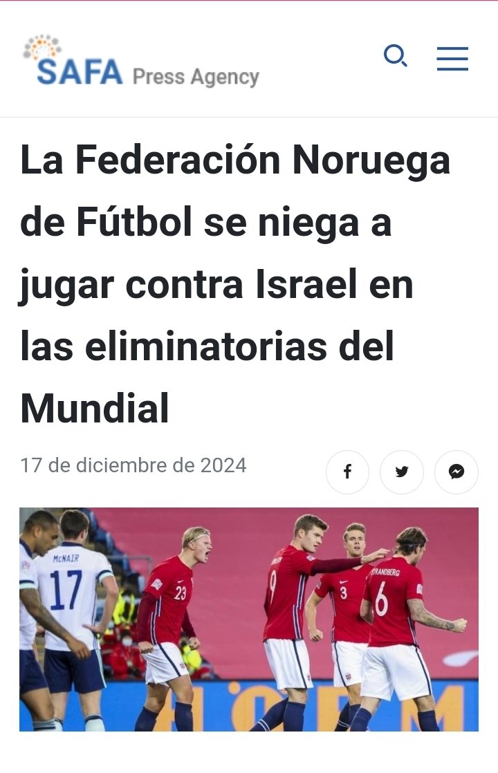 ErikSueco's tweet photo. La Federación Noruega de Fútbol se niega a jugar contra Israel en las eliminatorias del Mundial.

Antisemitas🤡 https://t.co/LkXii1MVZL