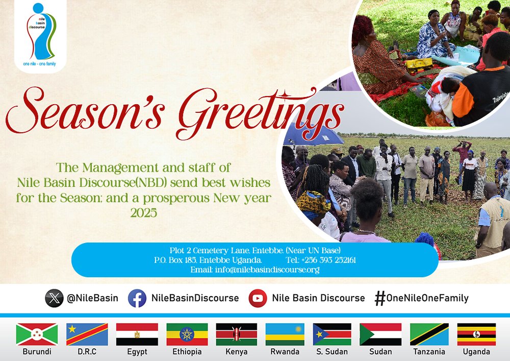 Nile Basin Discourse tweet media