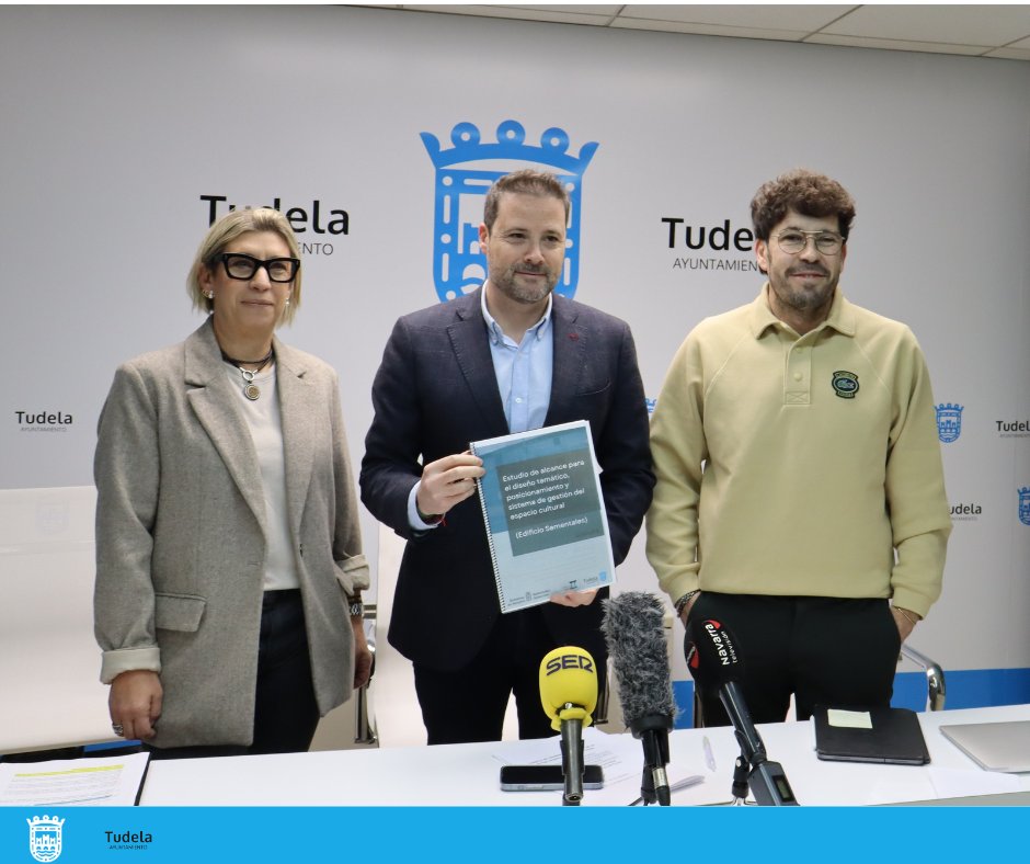 AytoTudela's tweet photo. ➡La figura de Moneo presente en el continente y contenido del 'Edificio de Sementales'.
👉 Es una de las principales conclusiones del estudio de alcance temático, posicionamiento y sistema de gestión de este espacio cultural.
🔎Más información👇👇
https://t.co/PikTPULcAB https://t.co/fa0GuxVe0t
