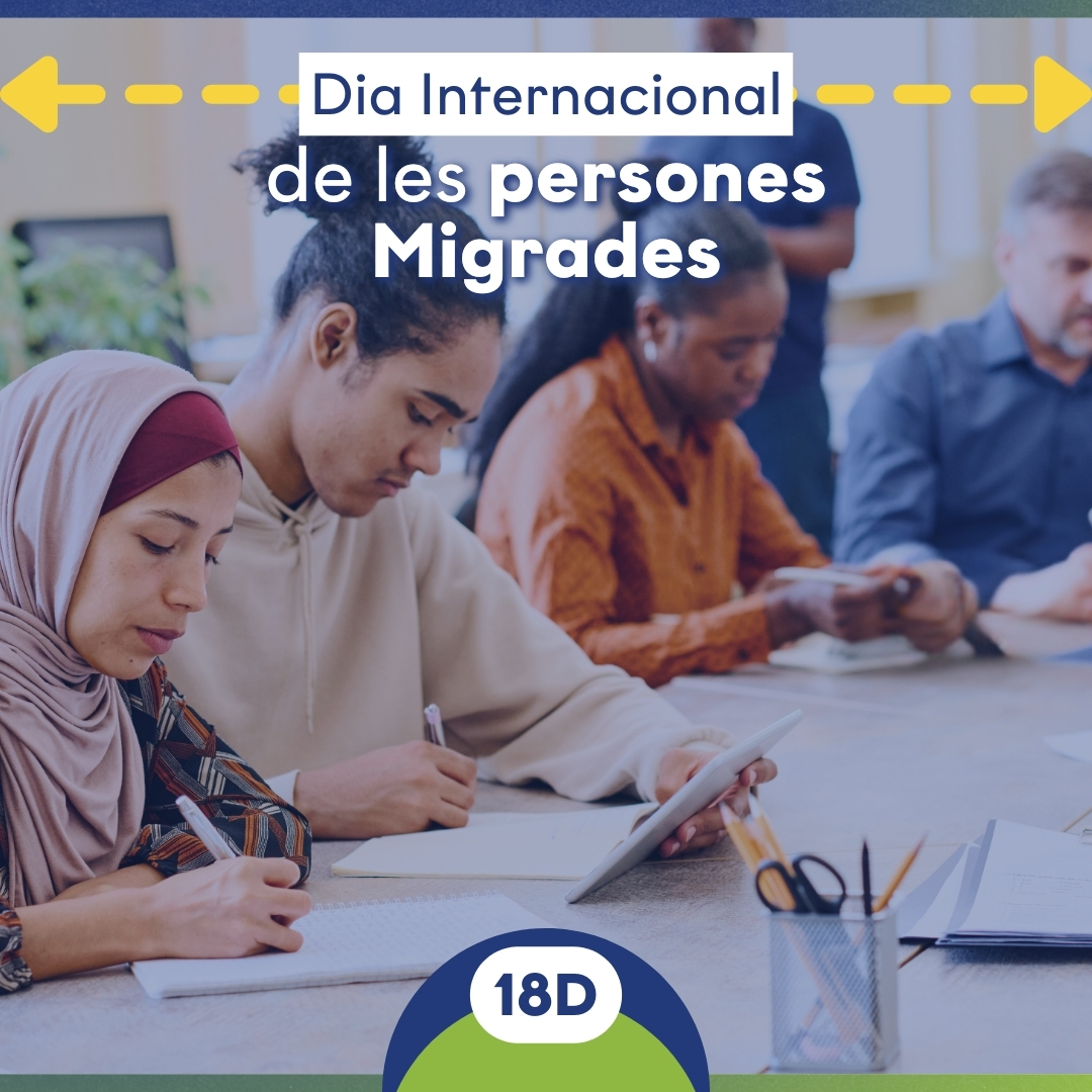 🌍 Al #DiadelesPersonesMigrades celebrem la diversitat que ens uneix.

Les persones migrades aporten històries, talent i cultura que enriqueixen la societat. A Camins, treballem per crear oportunitats i construir un futur més just i inclusiu per a tothom 💙