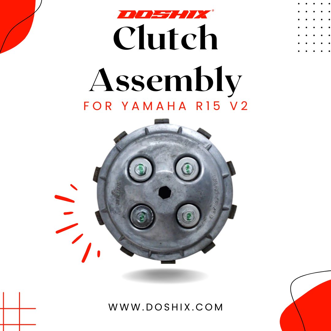doshixautoparts's tweet image. Buy Doshix Clutch Plate Aseembly Part for your Yamaha R15 V2.
Quality you can Trust.

For Enquiry,
Contact us on info@doshix.com
Visit us on doshix.com

#doshix #automotive #2wheeler #autoparts #AutoPartsExport #Global
