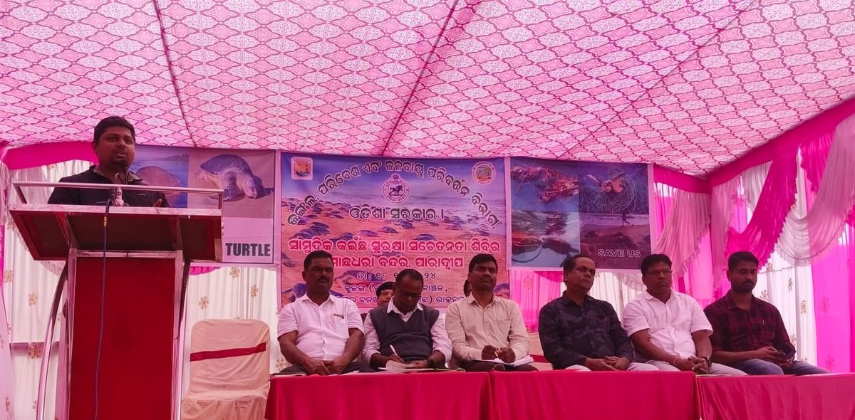 itsBiswajeet's tweet photo. ଜଙ୍ଗଲ ପରିବେଶ ଏବଂ ଜଳବାୟୁ  ପରିବର୍ତ୍ତନ ବିଭାଗ ଓଡିଶା ସରକାର, କୁଜଙ୍ଗ ବନଖଣ୍ଡ, ଲୁଣା ଜଙ୍ଗଲ ବନଖଣ୍ଡ ରାଜନଗର ଡିଭିଜନ, ତରଫରୁ 
ସାମୁଦ୍ରିକ କଇଁଛ ସୁରକ୍ଷା  ସଚେତନତା ଶିବିର, ମାଛଧାରା ବନ୍ଦର,ପାରାଦ୍ୱୀପ , @SATTVIC_SOUL ସମସ୍ତ ସ୍ୱେଚ୍ଛାସେବୀ ଅଂଶ ଗ୍ରହଣ କରିଥିଲୁ.
@dfomangrovefdwl @CollectorJspur @moefcc @moesgoi https://t.co/d4aDYaekgP