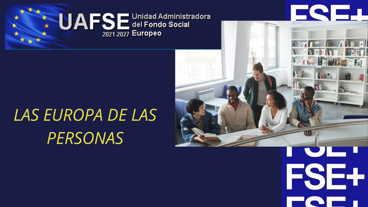 empleojcyl's tweet photo. 🇪🇺 La Unidad Administradora del #FondoSocialEuropeo (UAFSE) pone en marcha la campaña "La Europa de las personas"
🧑🦰🧔👩 Impacto en la sociedad española del #FondoSocialEuropeoPlus
ℹ Testimonios en👉 https://t.co/X0JN4zbmJy
#FSEPlus #Europadelaspersonas #UAFSE #FondosEuropeos https://t.co/nIDFdWkcMf