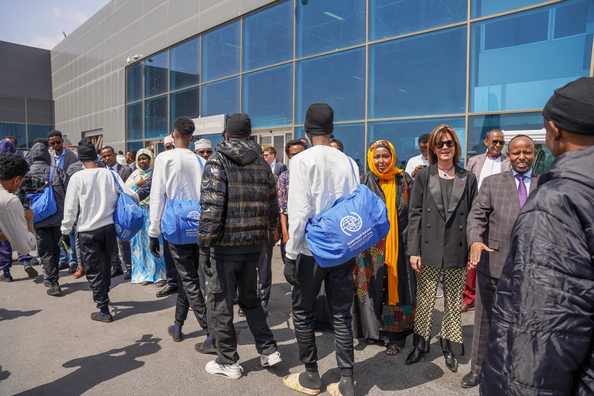 Today, 147 Somali migrants stranded in Libya were assisted to return back home. In close collaboration with the FGS, EU has financially supported a total of 844 Somali migrants returning in 2024, while the programme is implemented by <a href="/iom_somalia/">IOM Somalia</a> 🇸🇴🇪🇺🇺🇳

Press release below 👇
