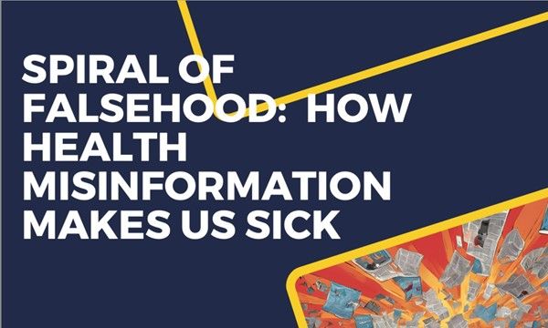 M/W/F January 13th-22nd, from 1pm to 2:15pm, join the GSC mini-course: Spiral of Falsehood: How Health Misinformation Makes Us Sick 

Learn more at: engage.gsas.harvard.edu/event/10778275 

#JanuaryatHarvardGriffinGSAS #FindYourCenter
@harvardgsas <a href="/HarvardGSC/">Harvard Griffin GSAS Student Council</a>