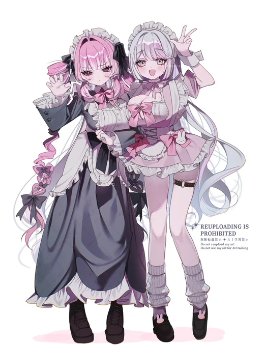 メイドゆりはなྀིྀི #ゆりはなぴくちゃ 