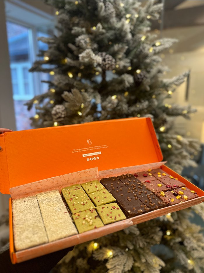 TattonLimited's tweet photo. Surprise deliveries like this make the last days in the office even sweeter (quite literally)! Thank you 7IM for these delicious brownies—the perfect start to the many festive treats to be enjoyed over the holidays. #SweetSurprises #ThankYou #ChristmasTreats @7IM_Updates https://t.co/p76E8rKFXb