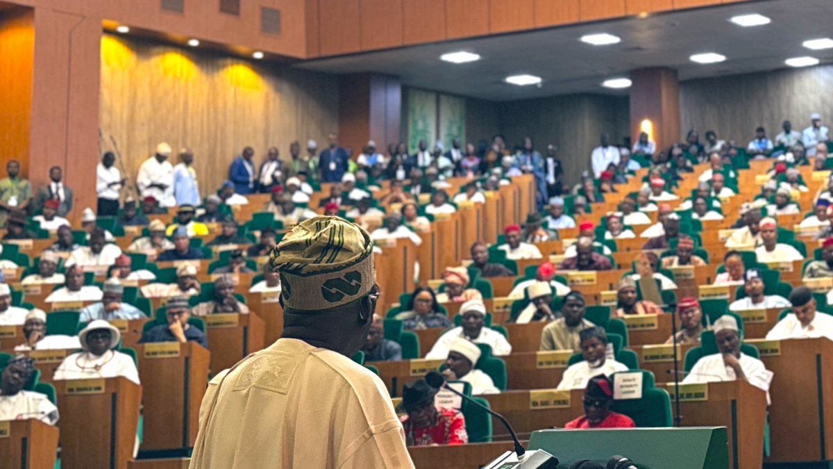 The 2025 budget that I present today at the joint session of the National Assembly is one of restoration. 

It seeks to consolidate the key policies we have instituted to restructure our economy, boost human capital development, increase the volume of trade and investments,