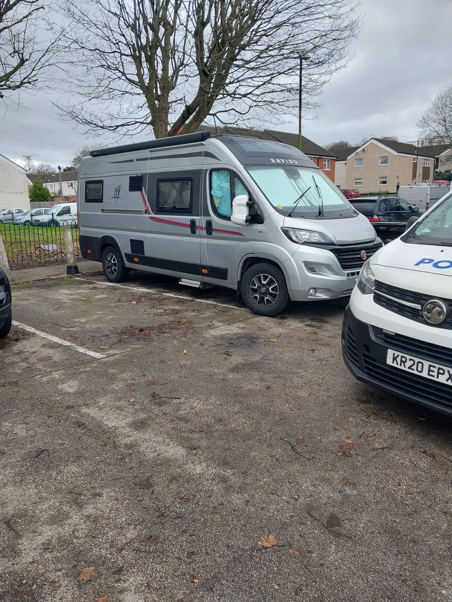 NorthWestCovWMP's tweet photo. Stolen vehicle recovered by the Radford, Holbrooks NHT , another one for our forensic department and will hopefully lead to culprits being arrested. https://t.co/8WwUdBFViZ