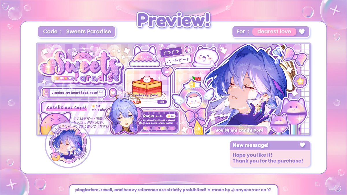 ✿ [ help repost thankyouu! ]

haloo, anya bawa anak baru yang mau diospek. jika ada kesamaan dengan BA lain boleh dm anya yaa! thankyou😉💖

#zonauang #zonajajan #zonaba