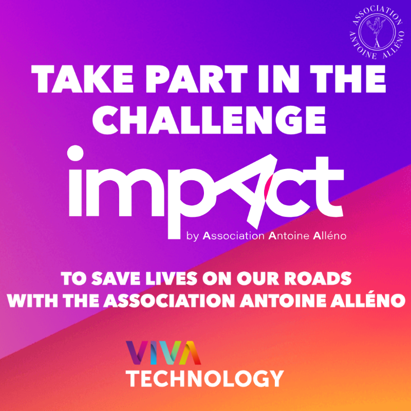 VivaTech's tweet photo. Is your startup focused on road safety? The Antoine Alléno Association’s IMPACT Challenges are your chance to turn ideas into real solutions to save lives!🚦

Why join?
💰Win €50K
🎤Exposure at #VivaTech &amp; Impact Stand
💼Gain incubator access
&amp; more!

Apply by March 31!