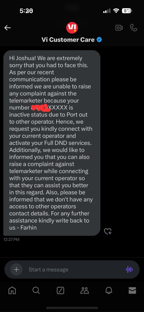 p4_porter's tweet photo. @airtelindia @Airtel_Presence please intervene, need an investigation in the issue https://t.co/UVazmitPdQ