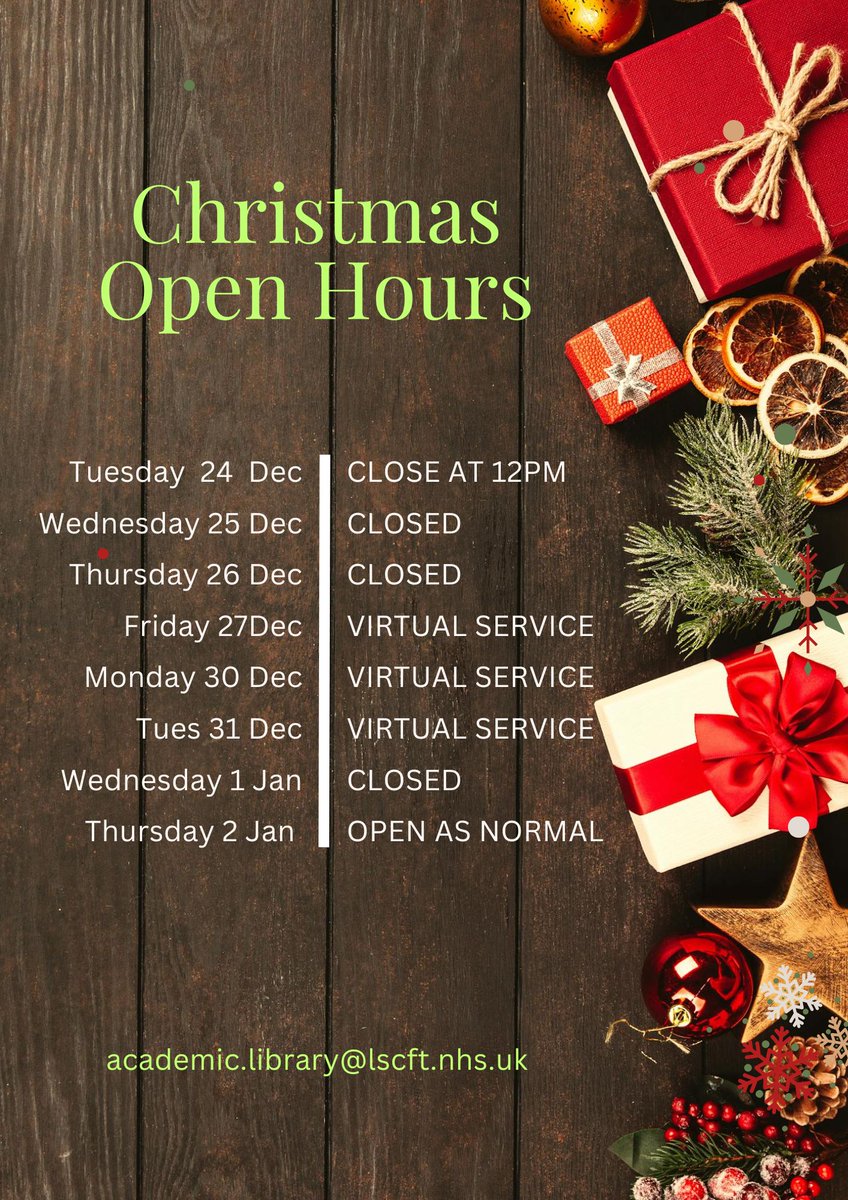 Just a reminder of our Opening Times throughout the Christmas period. The Lantern Centre is closed from 12pm Tuesday 24th Dec to Wed 1st Jan but we are offering a virtual service in between: