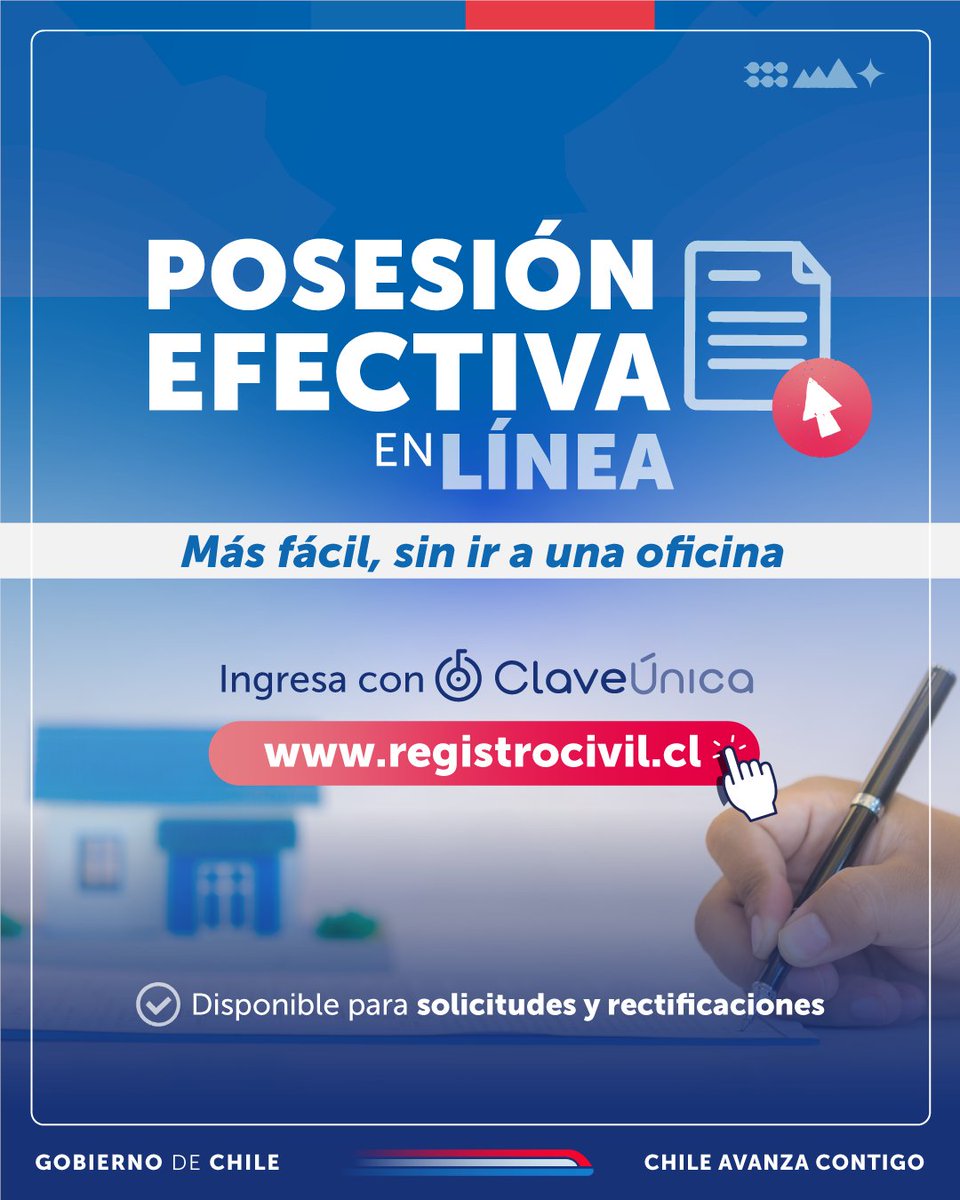 Registro Civil RM tweet media