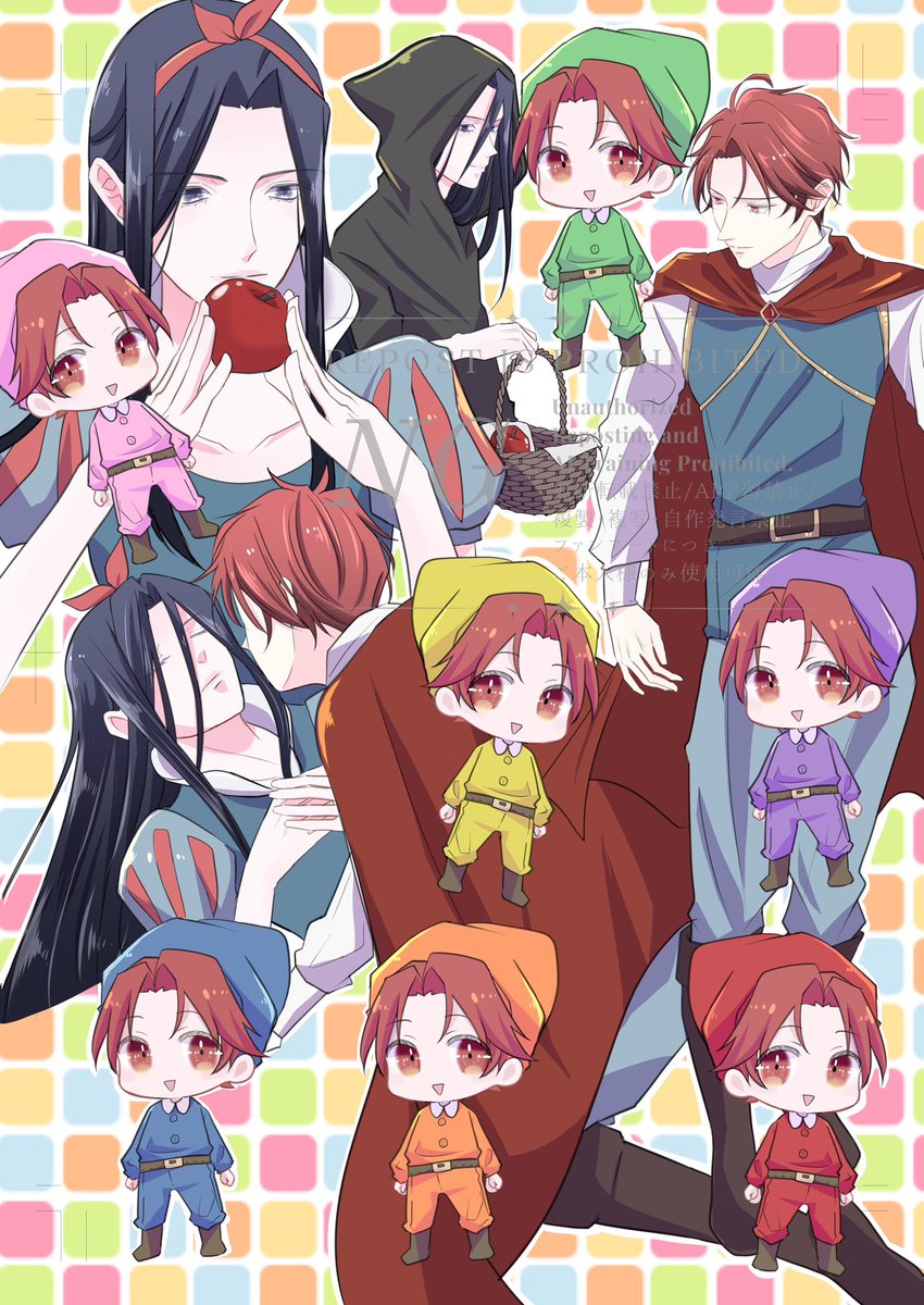 「色つけてみた^_^派手派手ー!#lhjc #烈火澆愁 #烈火浇愁 」|まくらのイラスト